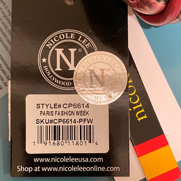 Nicole Lee Artistic Parisian Clutch with Charm - Picture 6 of 9